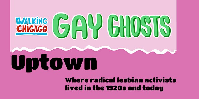 Gay Ghosts: Uptown flyer